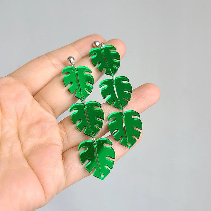 Monstera Leaves Earrings