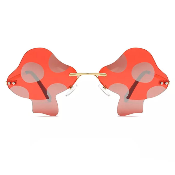 Psychedelic Fantasy Mushroom Sunglasses