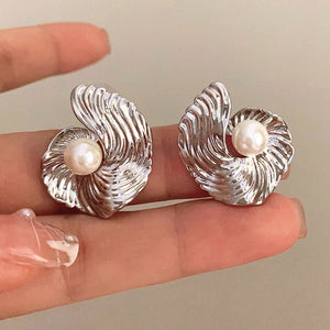 Ocean Whisper Shell Earrings