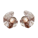 Ocean Whisper Shell Earrings