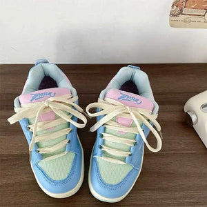 Pastel Candy Skater Sneakers