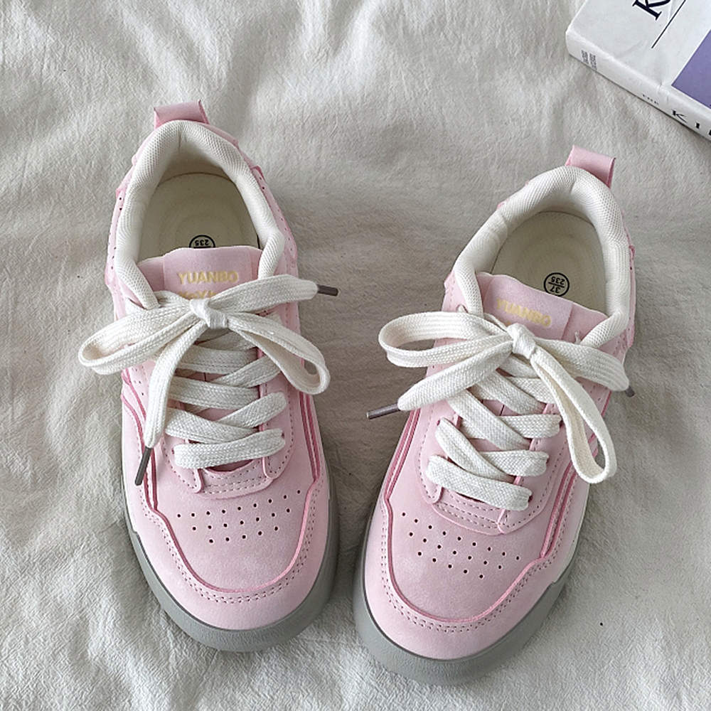 Pastel Pink Aesthetic Sneakers