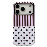 Polka Dot & Stripes iPhone Case