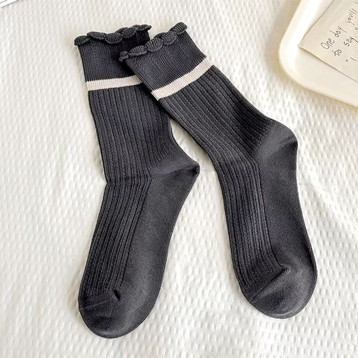 Preppy Aesthetic Socks