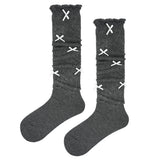 Preppy Knee High Socks with Bows