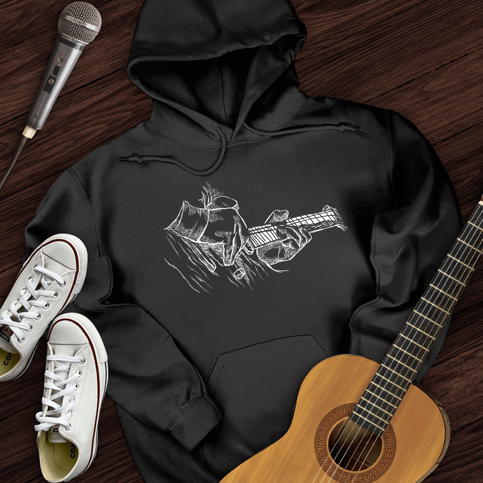 Bass Sketch Hoodie