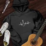 Guitar Heartbeat Hoodie