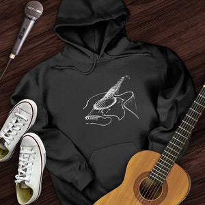 Guitar Sketch Hoodie