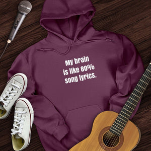 Brain of Lyrics Hoodie