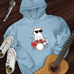Drummer Cat Hoodie