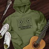 Buttons Hoodie
