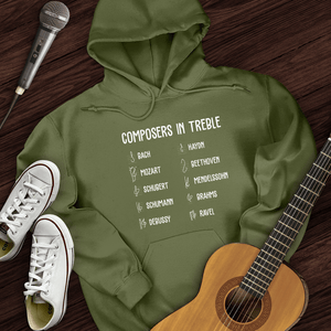 Composers In Treble Hoodie