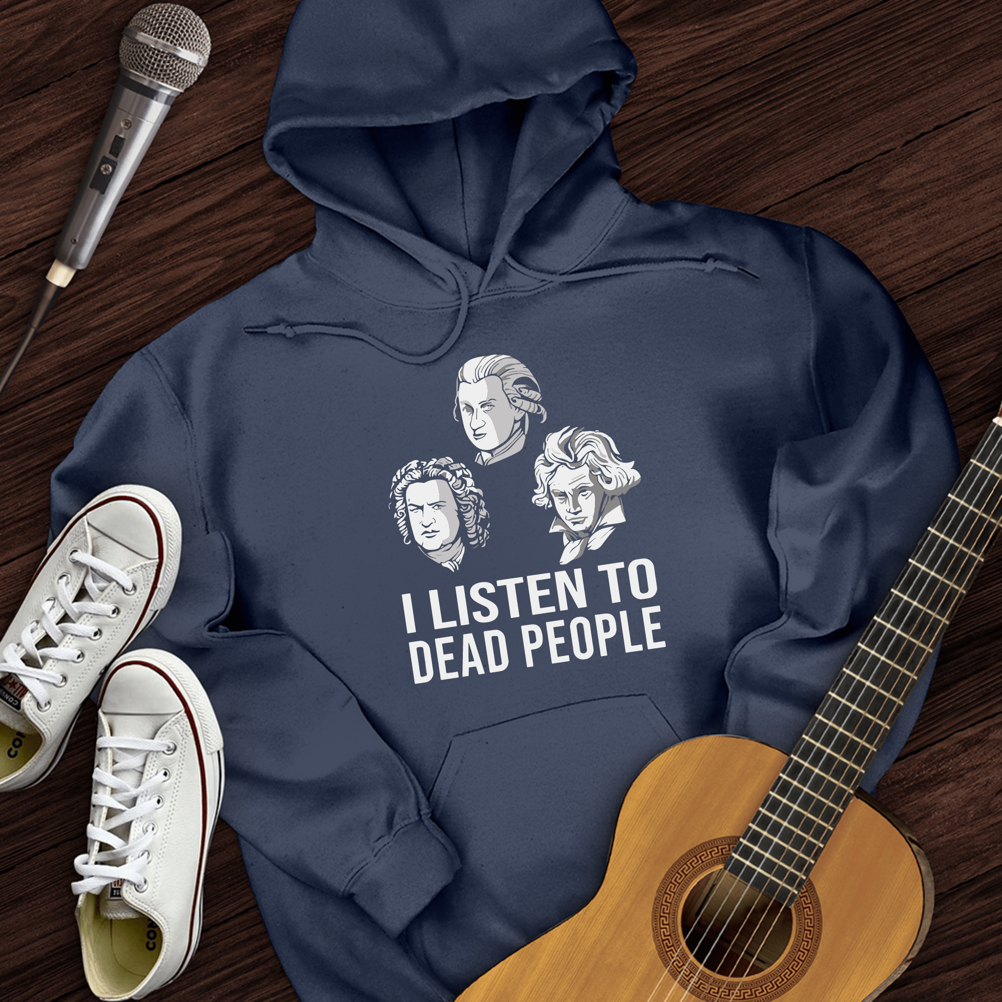 I Listen To Dead People Hoodie
