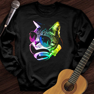 Disco Cat Crewneck