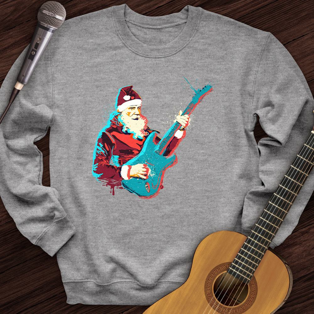 Guitar Santa Crewneck
