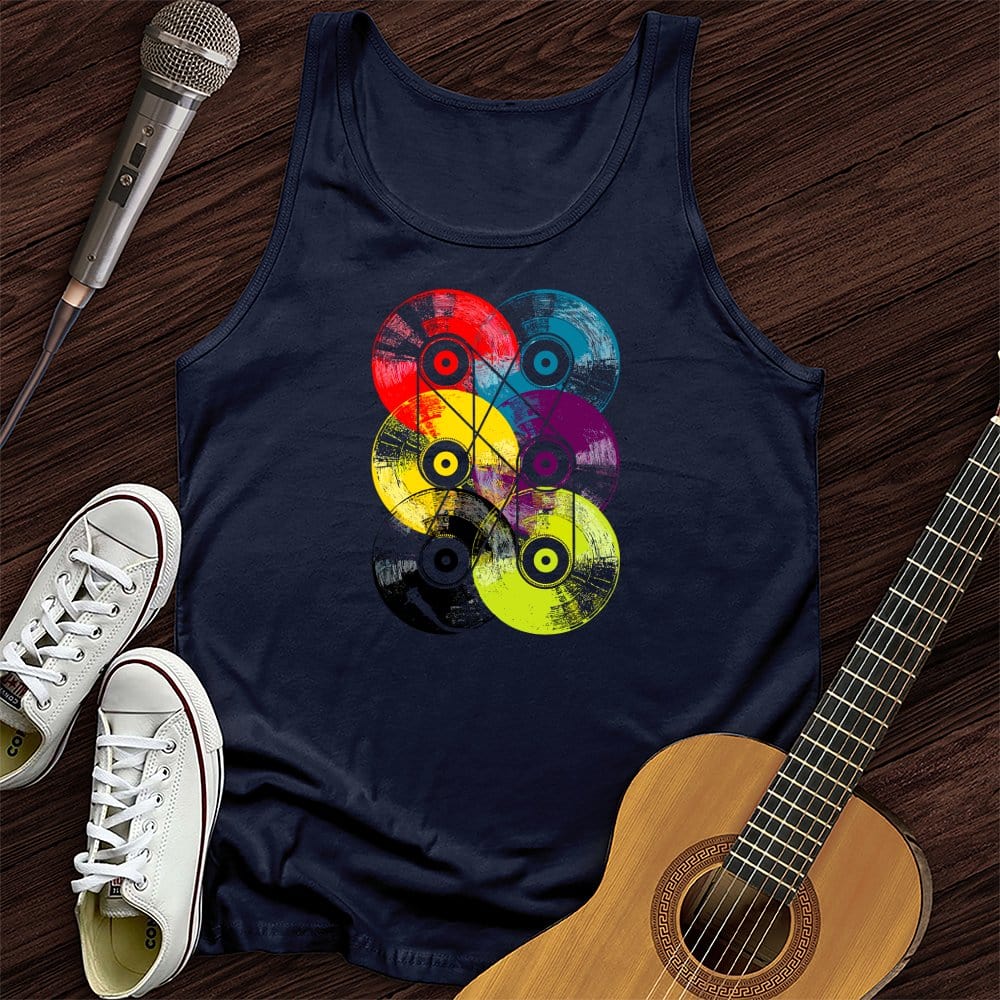 Colorful Vinyls Tank Top