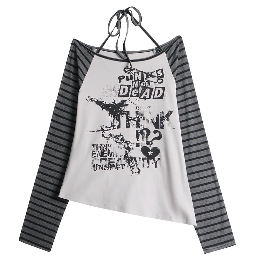 Punks Not Dead Longsleeve Top
