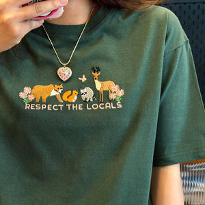 Respect the Locals Forestcore Tee