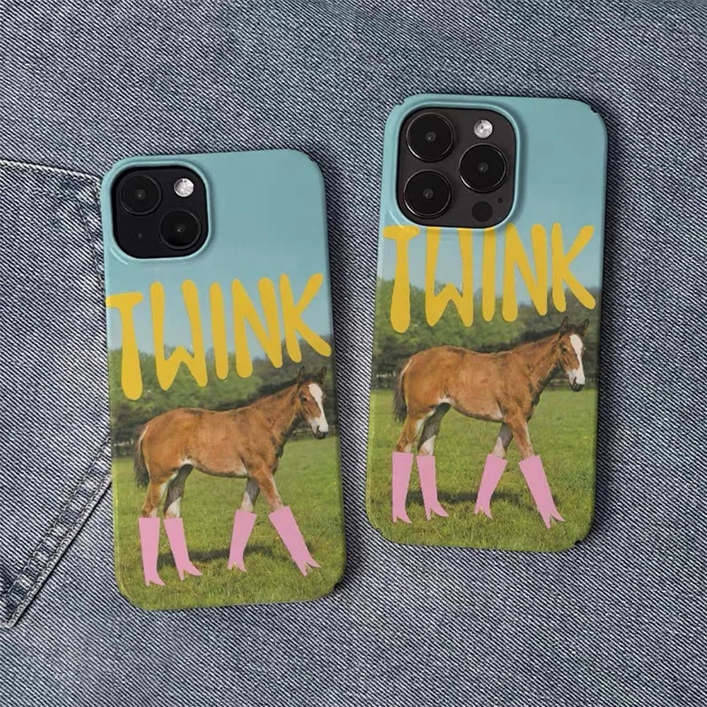 Twink Horse iPhone Case
