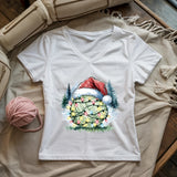 Yarnmas Lady V-neck