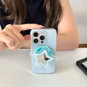 Y2K Aesthetic Star Grip iPhone Case