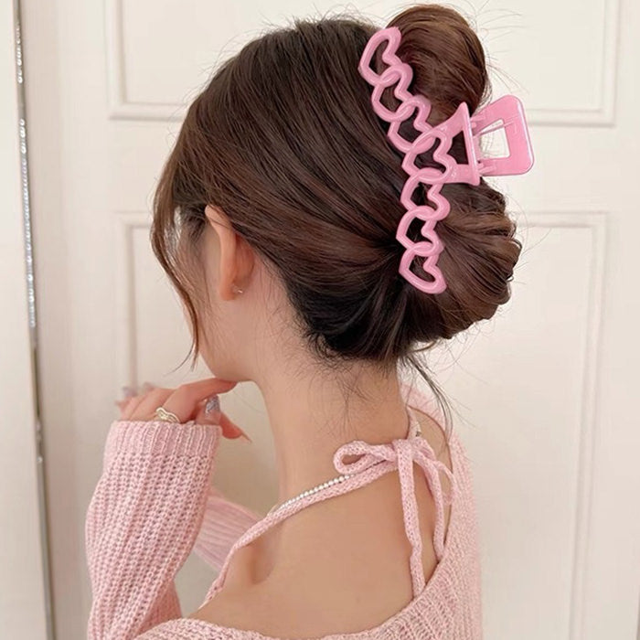 Y2K Hearts Hair Claw